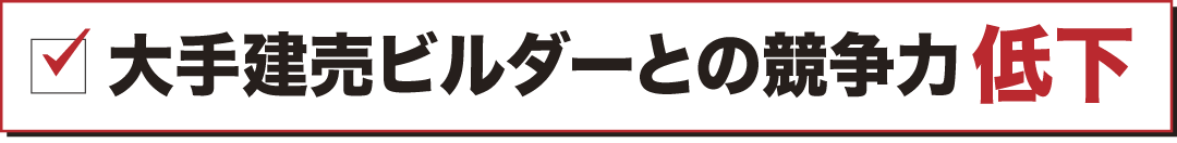 分譲事業の成長鈍化